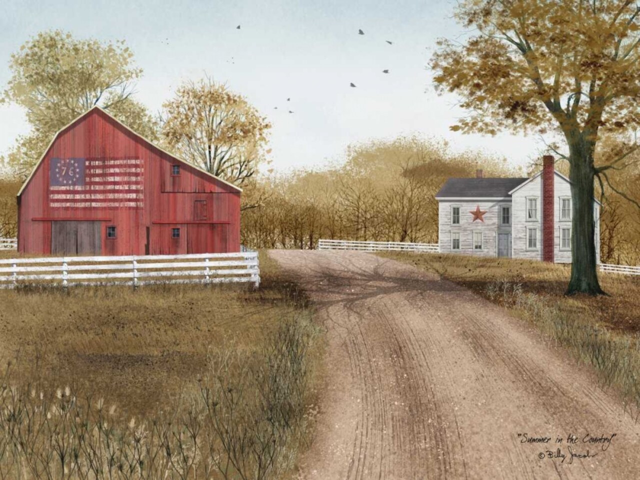 Summer in the Country Poster Print by Billy Jacobs - Item # VARPDXBJ1045